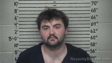 Mugshot of DYLAN HORTON booked in Carter County, Kentucky on April 3, 2026