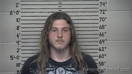 Mugshot of AUSTIN P RAY booked in Carter County, Kentucky on April 4, 2026