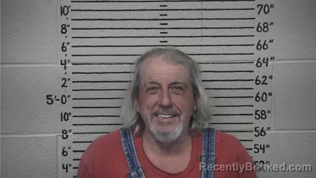 Mugshot of TERRY M SUBLETT booked in Carter County, Kentucky on April 9, 2026