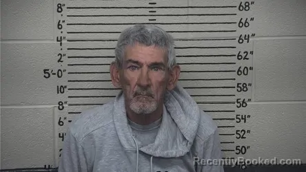 Mugshot of STEVEN A KEETON booked in Carter County, Kentucky on May 5, 2026