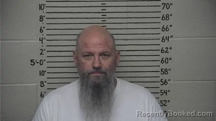 Mugshot of DAVID HARLOW booked in Carter County, Kentucky on May 8, 2026