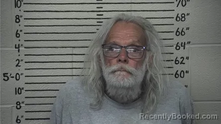 Mugshot of RUSSELL K WHITE booked in Carter County, Kentucky on May 23, 2026