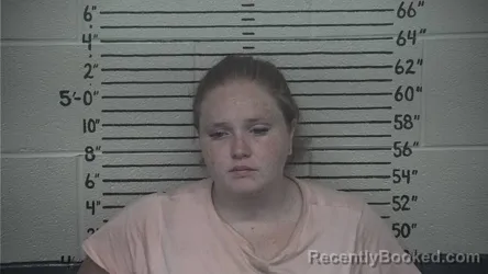 Mugshot of MCKAYLA SHAFFER booked in Carter County, Kentucky on June 3, 2026