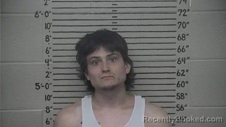 Mugshot of TYLER DOUGLAS booked in Carter County, Kentucky on June 5, 2026