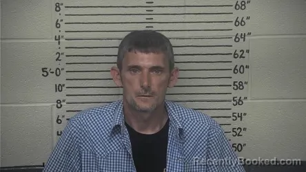 Mugshot of RYAN BLEVINS booked in Carter County, Kentucky on June 5, 2026