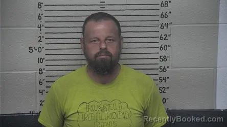 Mugshot of JUSTIN E HUFF booked in Carter County, Kentucky on June 9, 2026