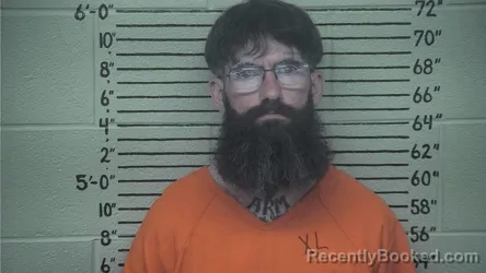 Mugshot of BILLY D COLLINS booked in Carter County, Kentucky on June 12, 2026