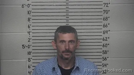 Mugshot of RYAN BLEVINS booked in Carter County, Kentucky on June 24, 2026