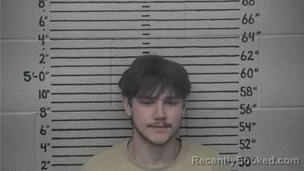 Mugshot of ETHAN MCDOWELL booked in Carter County, Kentucky on June 25, 2026