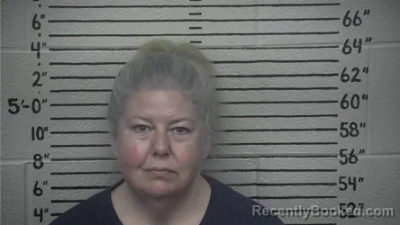 Mugshot of SABRINA MARIE HALL booked in Carter County, Kentucky on July 8, 2026