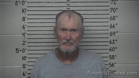 Mugshot of LARRY BOGGS booked in Carter County, Kentucky on July 9, 2026