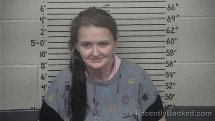 Mugshot of LACI ELANIA FRALEY booked in Carter County, Kentucky on July 12, 2026