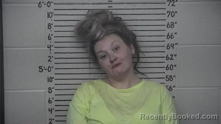 Mugshot of AMANDA B KIMMEL booked in Carter County, Kentucky on July 13, 2026