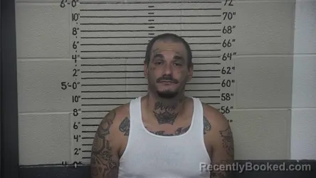 Mugshot of DREW RAY ZIRKLE booked in Carter County, Kentucky on July 30, 2026