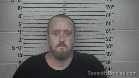 Mugshot of RICKY CARROLL booked in Carter County, Kentucky on August 4, 2026