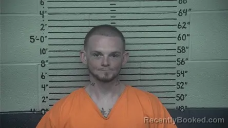 Mugshot of Charles Ray Burnett booked in Carter County, Kentucky on August 10, 2026
