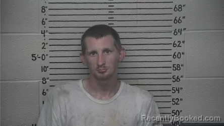 Mugshot of Jacob T Clifton booked in Carter County, Kentucky on August 13, 2026
