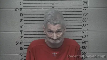 Mugshot of Randy Dale Poe booked in Carter County, Kentucky on August 13, 2026