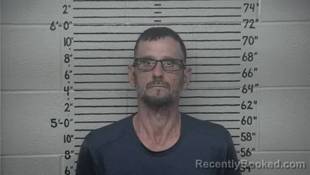 Mugshot of Andy D Bradley booked in Carter County, Kentucky on August 22, 2026