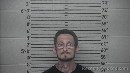 Mugshot of David Phillips booked in Carter County, Kentucky on August 23, 2026