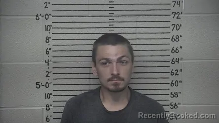 Mugshot of Anthony S Mcquaid booked in Carter County, Kentucky on August 24, 2026