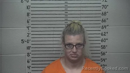 Mugshot of Jennifer Henderson booked in Carter County, Kentucky on August 25, 2026