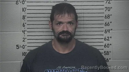 Mugshot of Robert Brandon Howard booked in Carter County, Kentucky on August 27, 2026