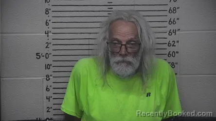 Mugshot of Russell K White booked in Carter County, Kentucky on August 29, 2026