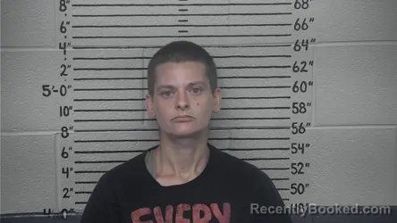 Mugshot of Jessica Peterman booked in Carter County, Kentucky on September 11, 2026