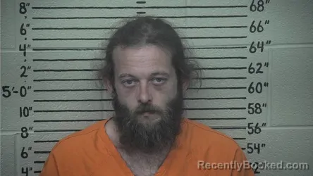 Mugshot of Christopher Webb booked in Carter County, Kentucky on September 12, 2026