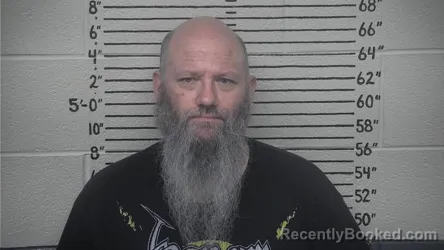 Mugshot of David Harlow booked in Carter County, Kentucky on September 18, 2026