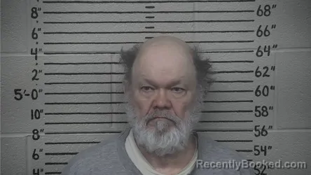 Mugshot of Randall Carnes booked in Carter County, Kentucky on September 30, 2026