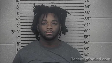 Mugshot of Davion Scott booked in Carter County, Kentucky on September 30, 2026