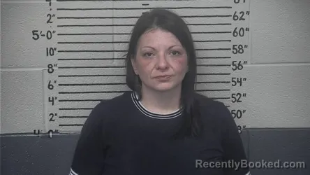 Mugshot of Stephanie N Brown booked in Carter County, Kentucky on October 1, 2026