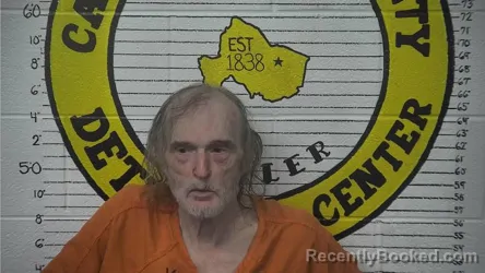 Mugshot of Tony Alan Haywood booked in Carter County, Kentucky on October 18, 2026
