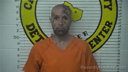 Mugshot of Eric Mills booked in Carter County, Kentucky on October 23, 2026