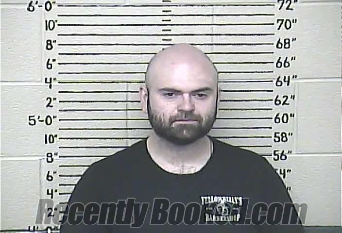 Booking photo from Carter County, Kentucky