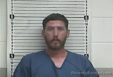 Mugshot of Dustin J Wesley booked in Casey County, Kentucky on September 4, 2026