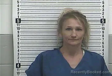 Mugshot of KIMBERLY SUE BROWN booked in Casey County, Kentucky on July 23, 2026