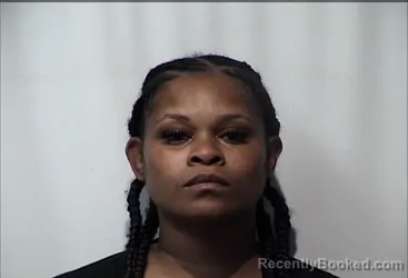 Mugshot of Jasmine Michelle Hollowell booked in Christian County, Kentucky on July 27, 2026