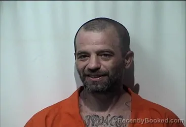 Mugshot of Daniel Ryan Sparks booked in Christian County, Kentucky on July 29, 2026