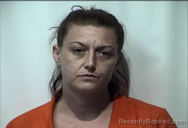 Mugshot of Megan Lynn Kauffman booked in Christian County, Kentucky on August 7, 2026