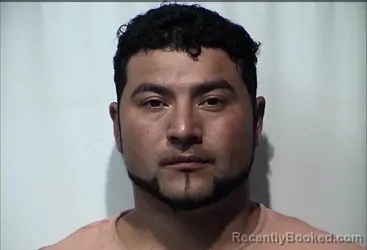 Mugshot of Sergio Abel Quijas booked in Christian County, Kentucky on August 9, 2026