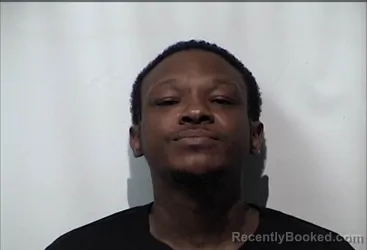 Mugshot of Terrance Deon Johnson booked in Christian County, Kentucky on August 21, 2026