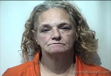 Mugshot of Marie None Thompson booked in Christian County, Kentucky on September 25, 2026