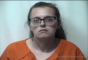 Mugshot of Brittany Mcqueen booked in Christian County, Kentucky on October 4, 2026