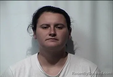 Mugshot of Emily Terrell Hammonds booked in Christian County, Kentucky on October 7, 2026
