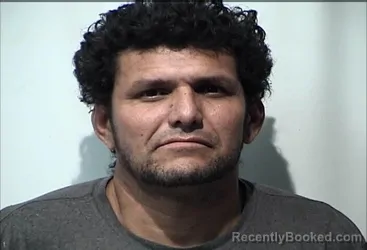Mugshot of Escobar Castillo booked in Christian County, Kentucky on October 13, 2026