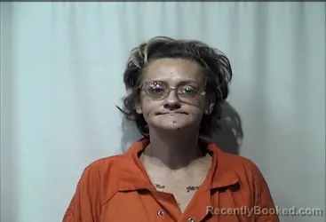 Mugshot of Amanda Roschelle Robinson booked in Christian County, Kentucky on October 18, 2026