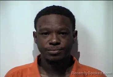Mugshot of Terrance Deon Johnson booked in Christian County, Kentucky on October 17, 2026